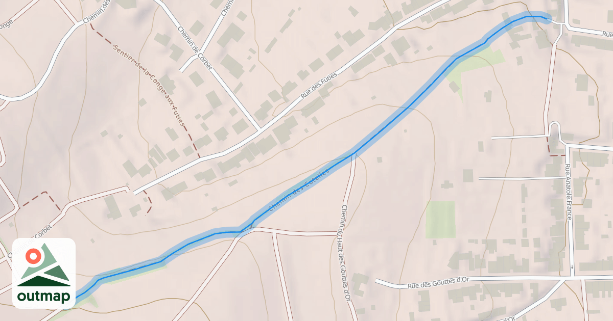 Map of Chemin des Cotelles
