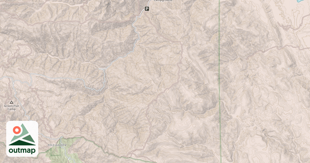 Map of LOVELADY RIDGE