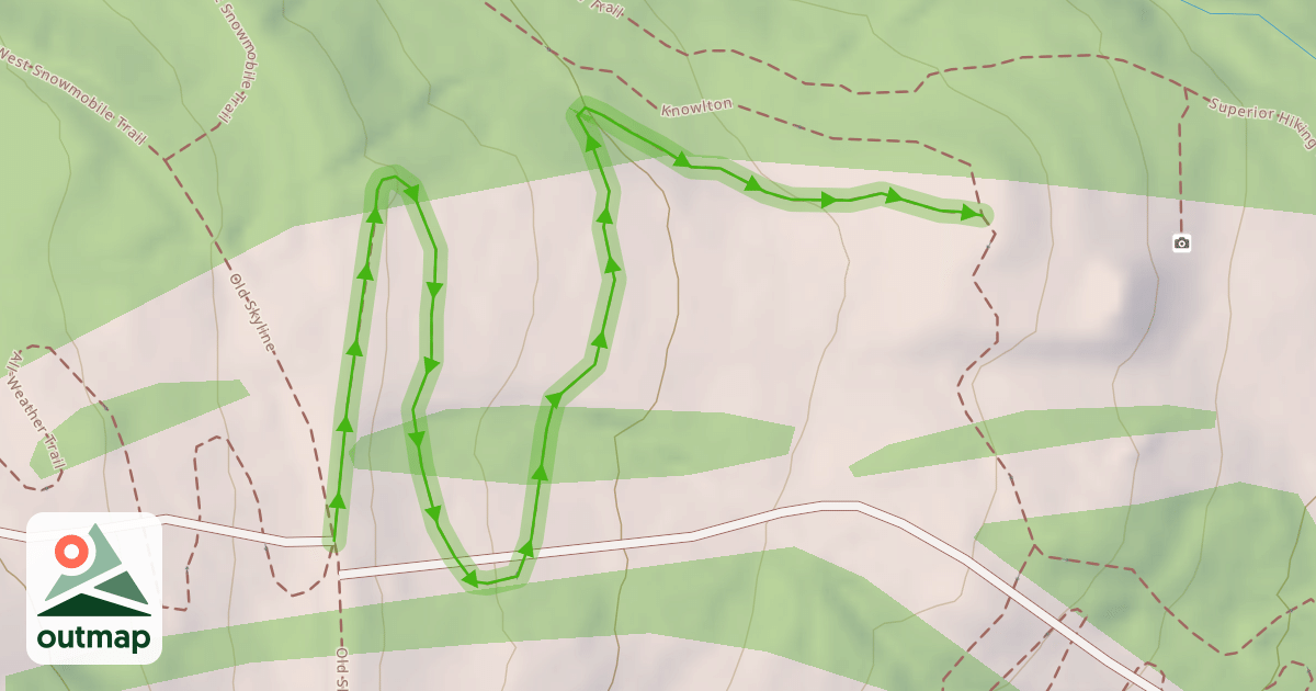 Map of All-Weather Trail