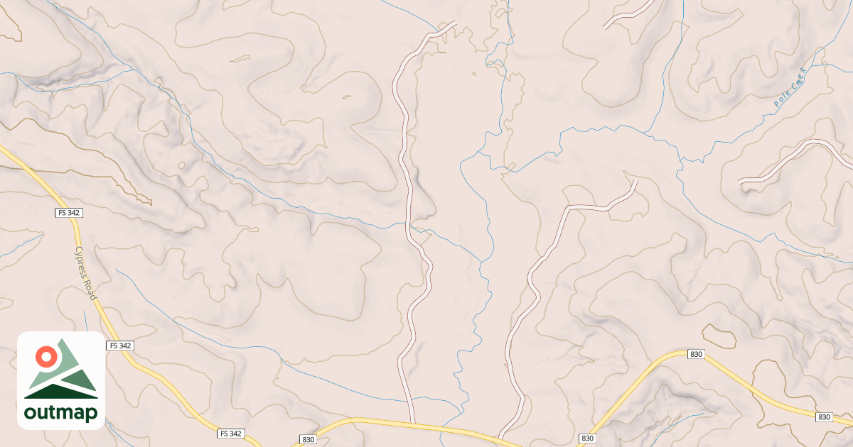 Map of 3423
