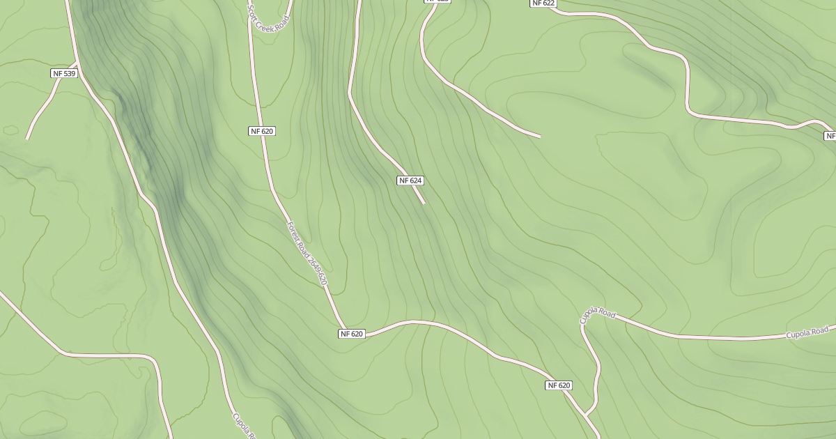 Map preview of DICK CR.
