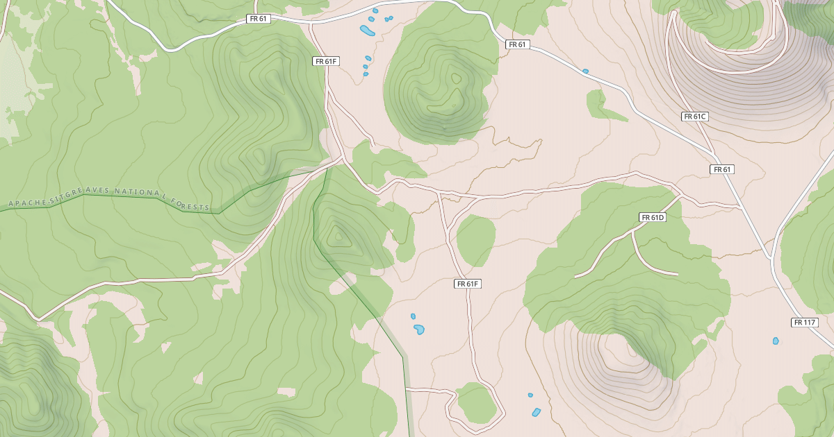 Map preview of UDALL DRAW SPRINGS