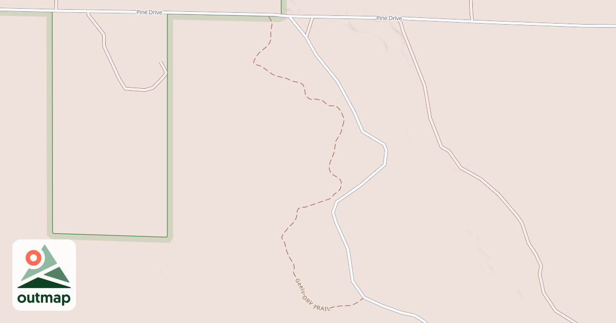 Map of St. Helen To Geels Trail & Mccct