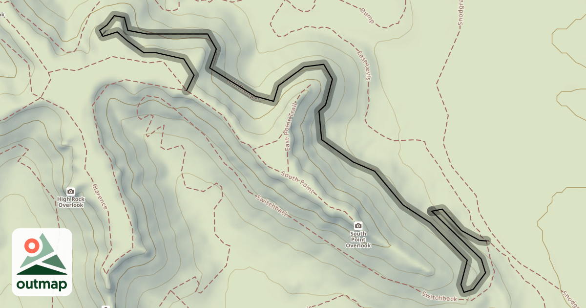 Map of Cliffhanger