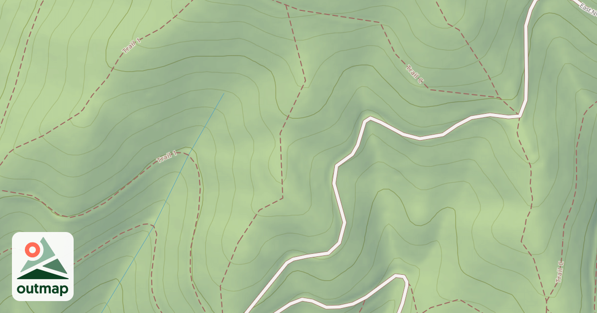 Map of Canfield Mtn Tr Cmplex Trail-2