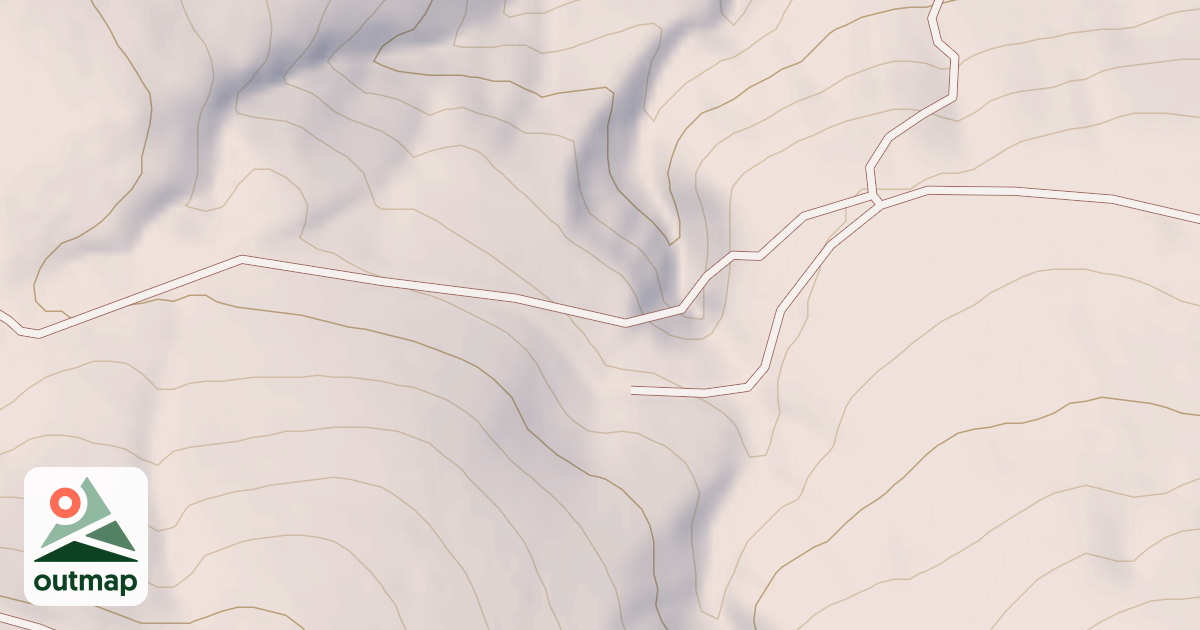 Map of CRANDALL PEAK OHV-M/C