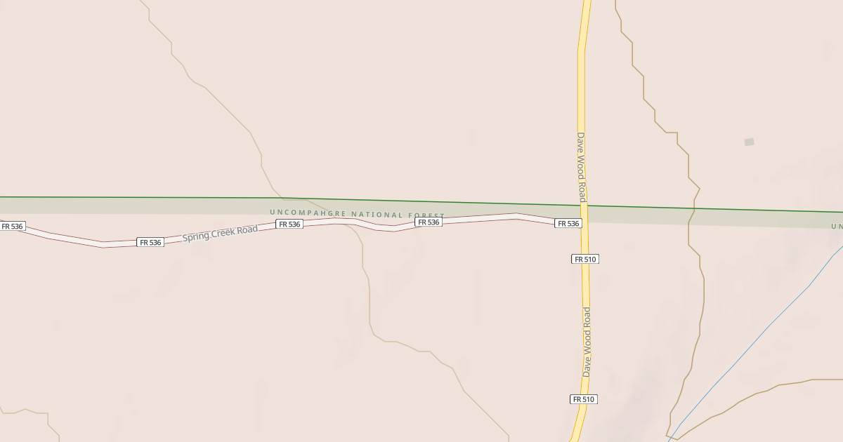 Map preview of SPRING CREEK