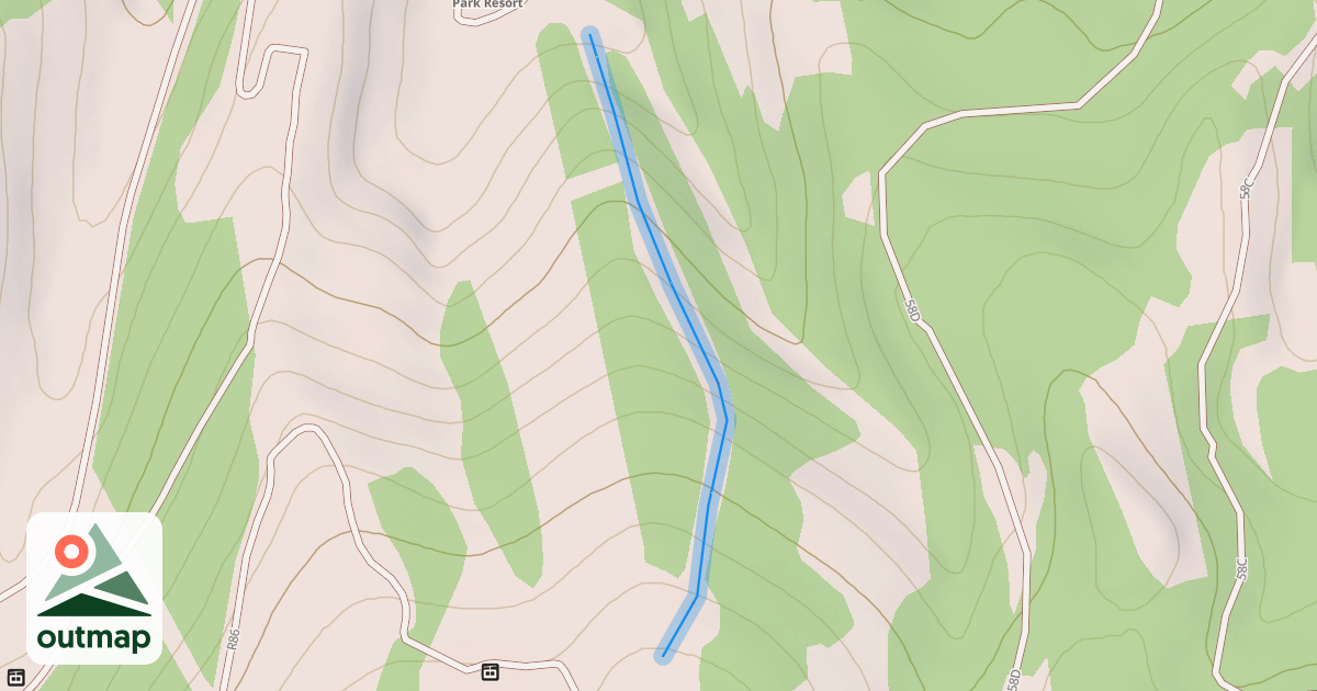 Map of Jackson's Alley