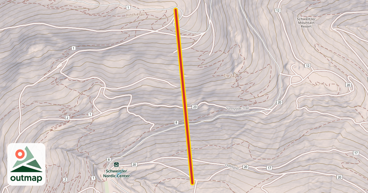 Map of Sunny Side