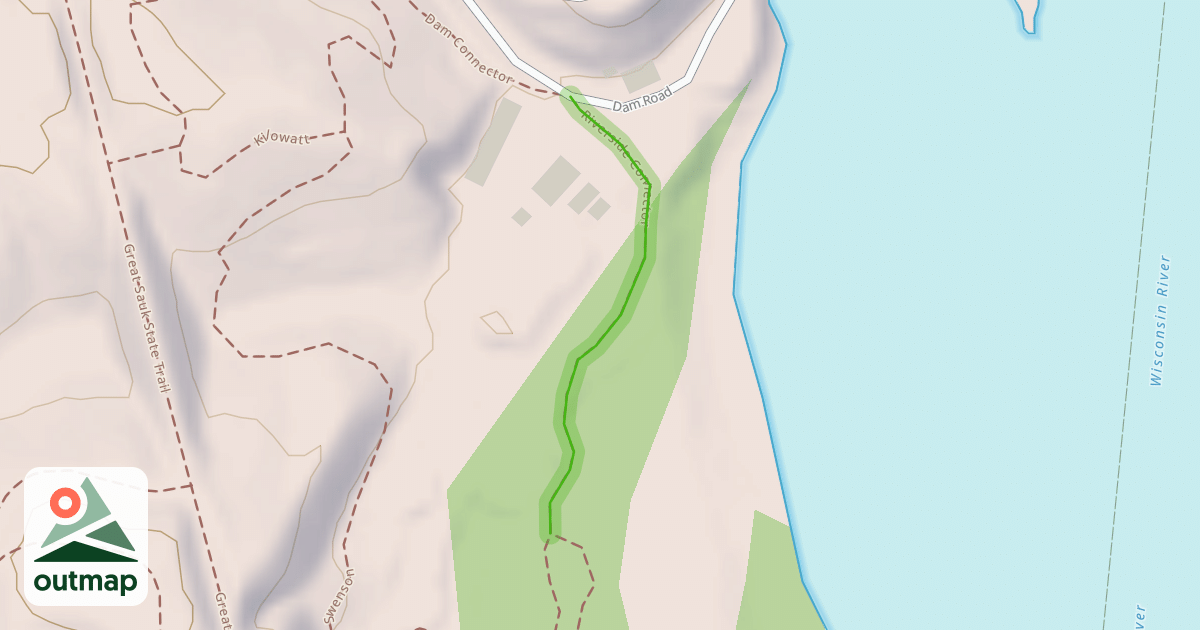 Map of Riverside Connector