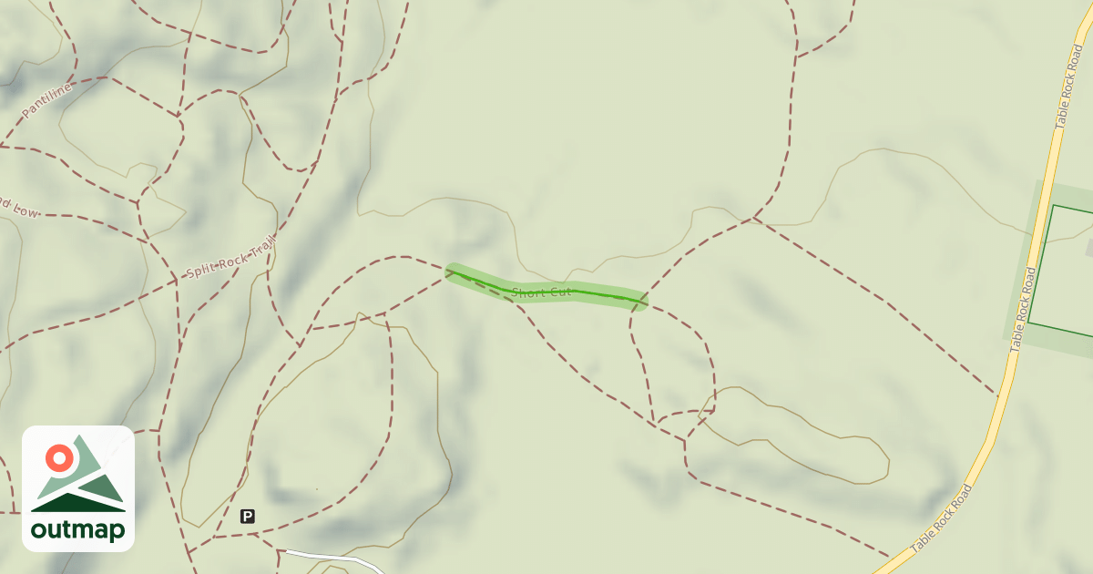 Map of Short Cut