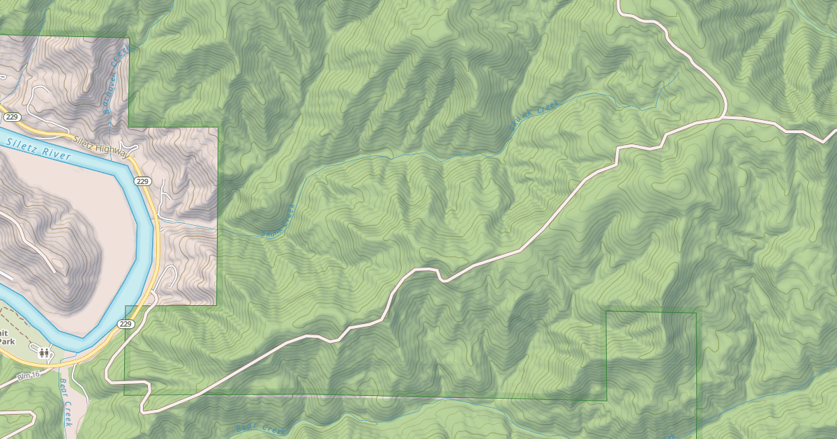 Map preview of SKUNK RIDGE