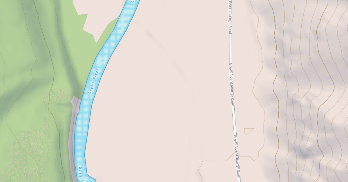 Map preview of MILEPOST 36.8 WEST