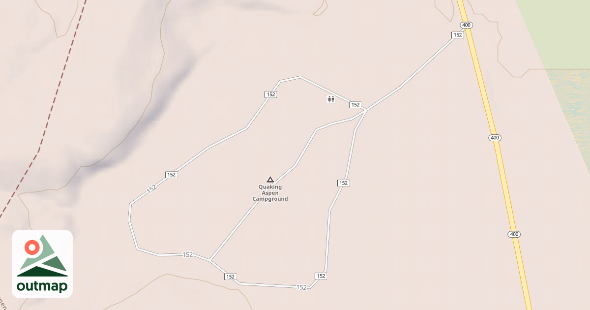 Map of QUAKING ASPEN REC AR