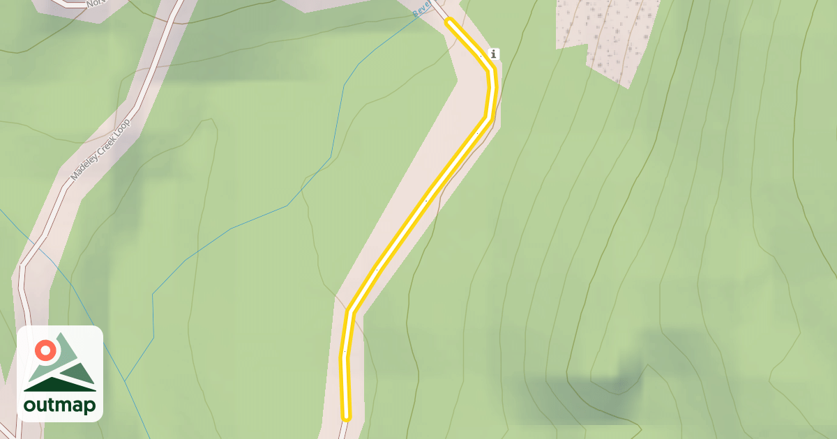 Map of Madeley Creek Loop