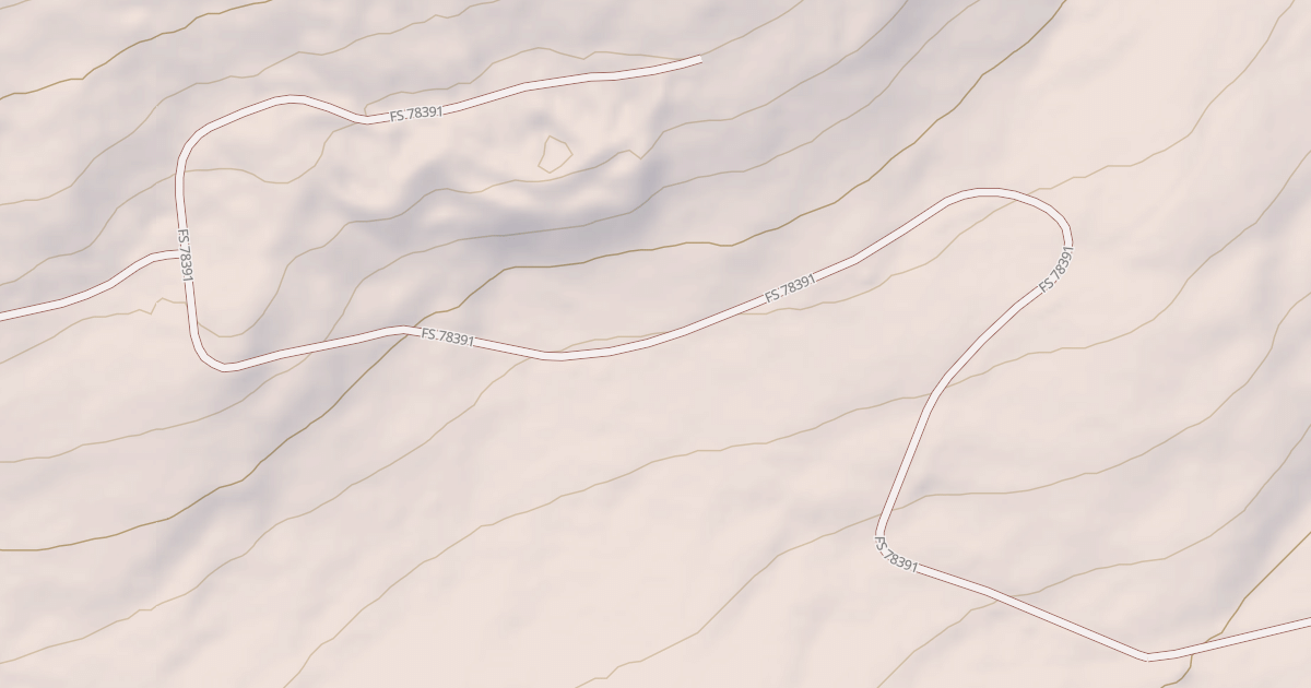 Map preview of USFS National Forest System Roads {69090832-CE24-4A5B-995F-3684C7AF8E05}