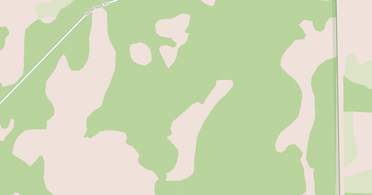 Map preview of USFS National Forest System Roads {E17A87AA-70B6-4FD3-8569-EE6E7D9C7B04}