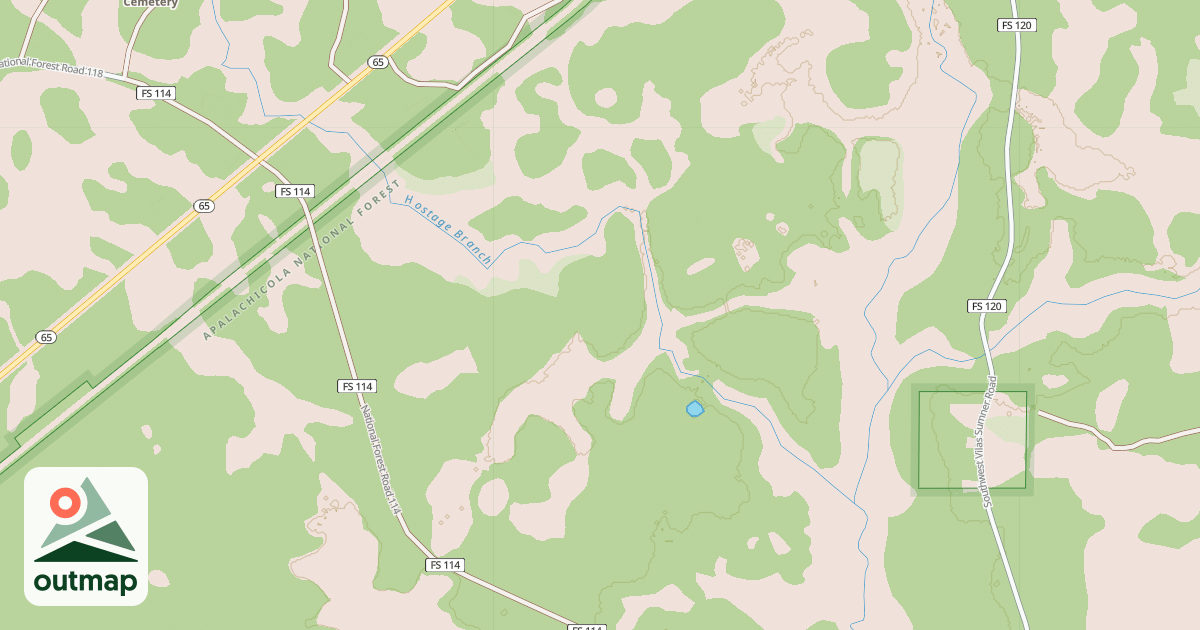 Map of GLOVER HEAD