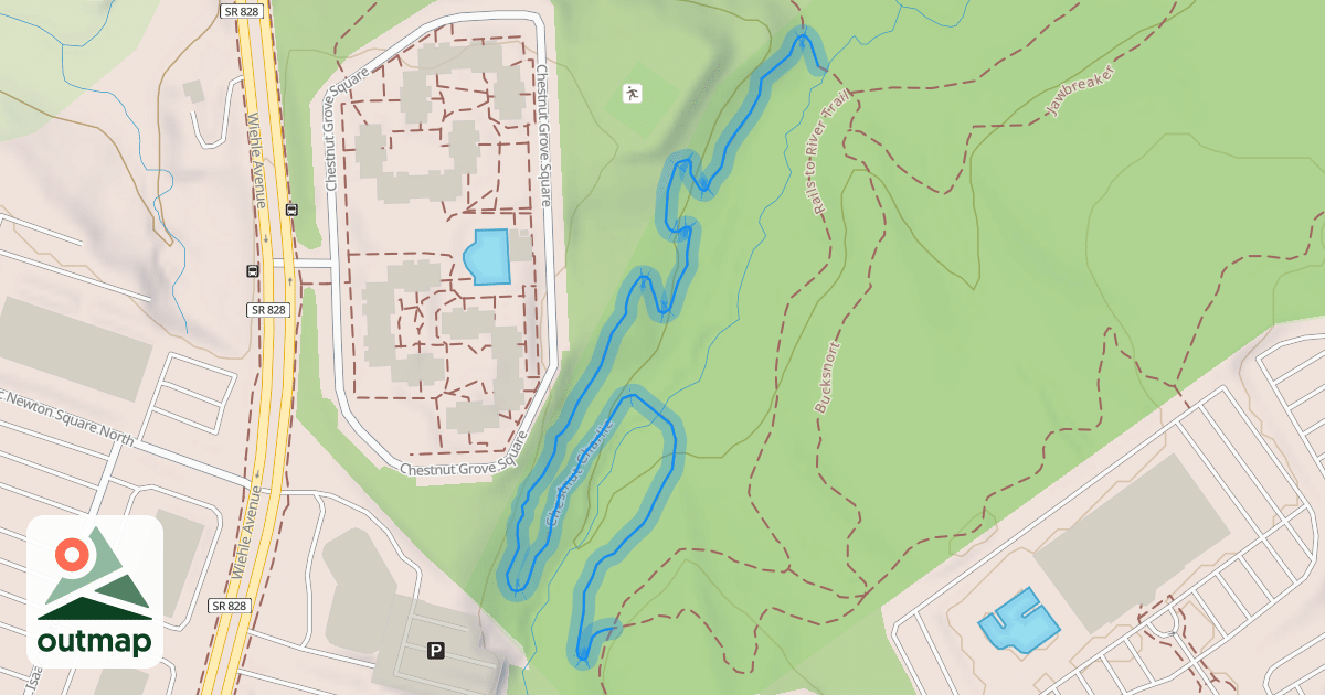 Map of Chestnut Charlie