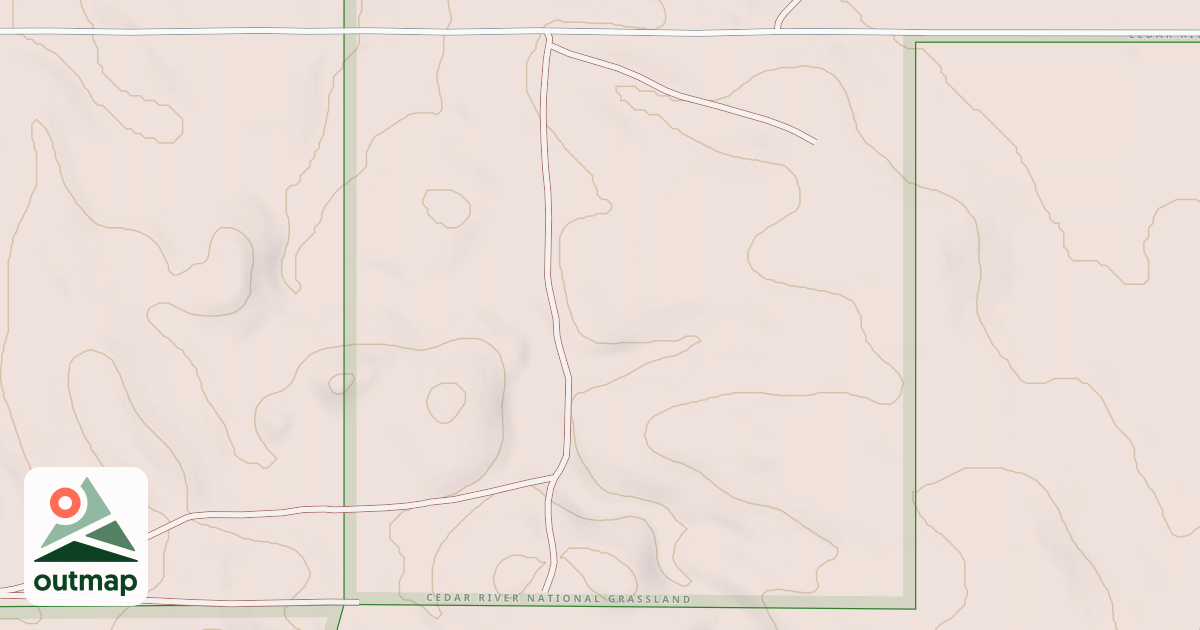 Map of USFS Motor Vehicle Use Map Roads {39450FA8-C8F4-4CDE-B2F7-397CF663F0DB}