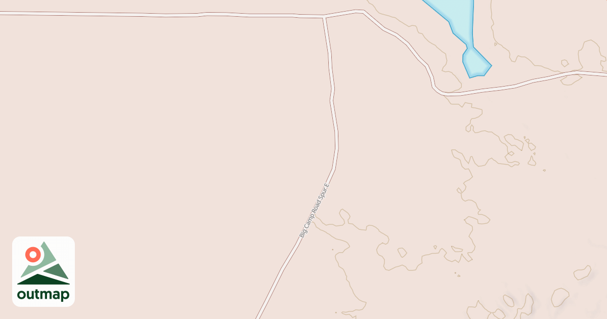 Map of BIG CAMP SPUR E