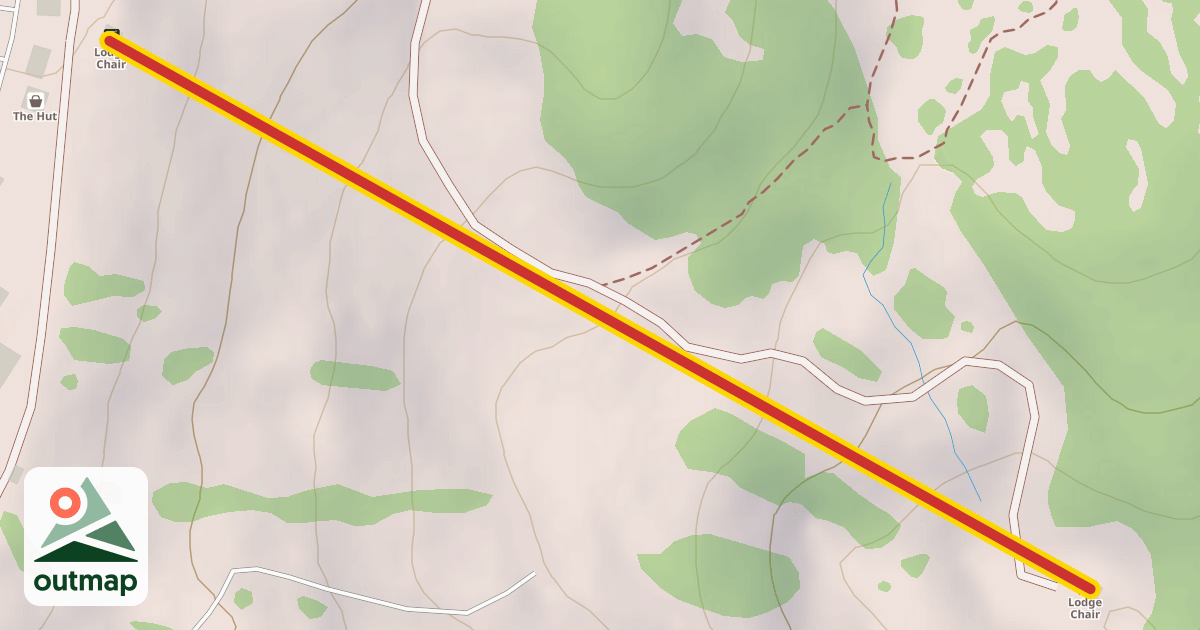 Map of Lodge Chairlift 2