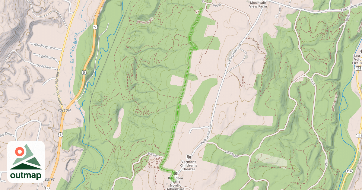 Map of Bemis