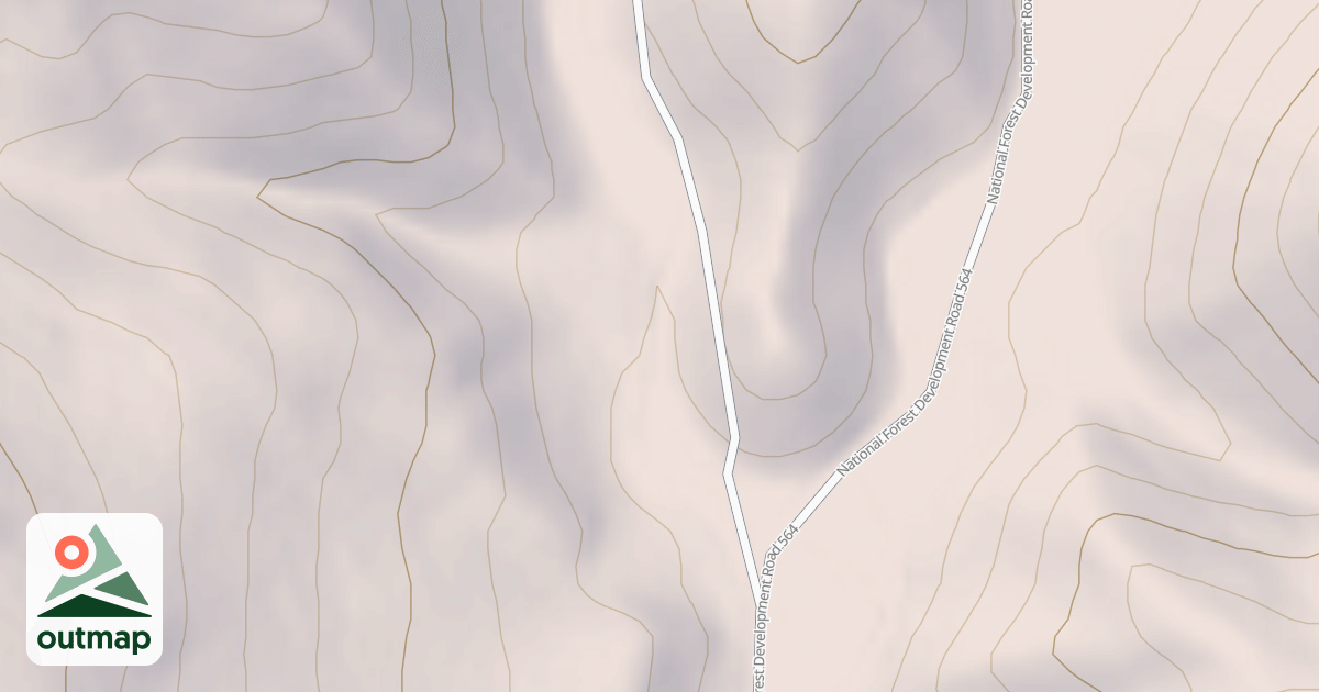 Map of FALL CREEK
