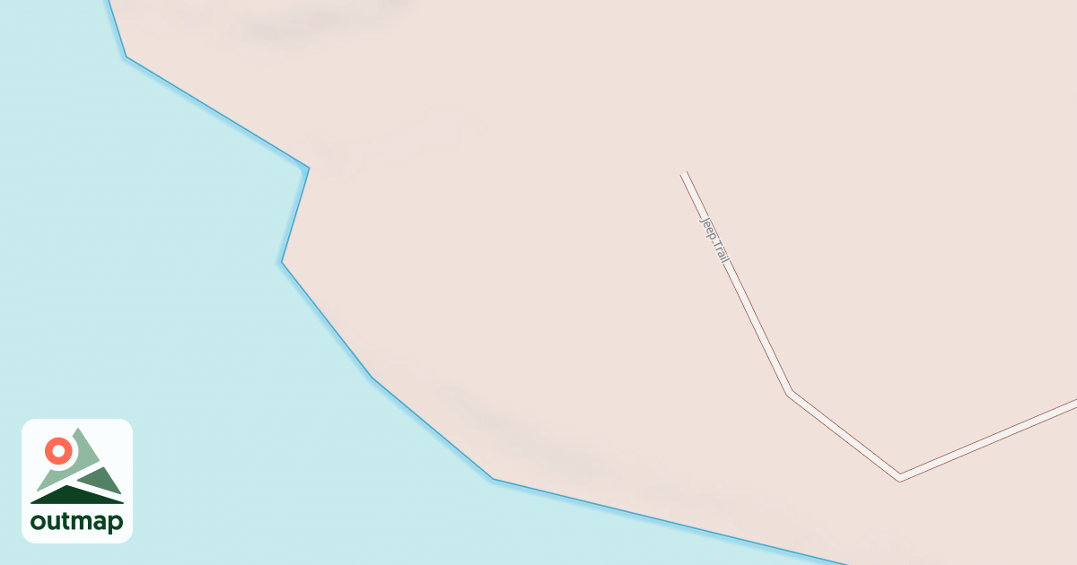 Map of Temporary Camps Estuary Route