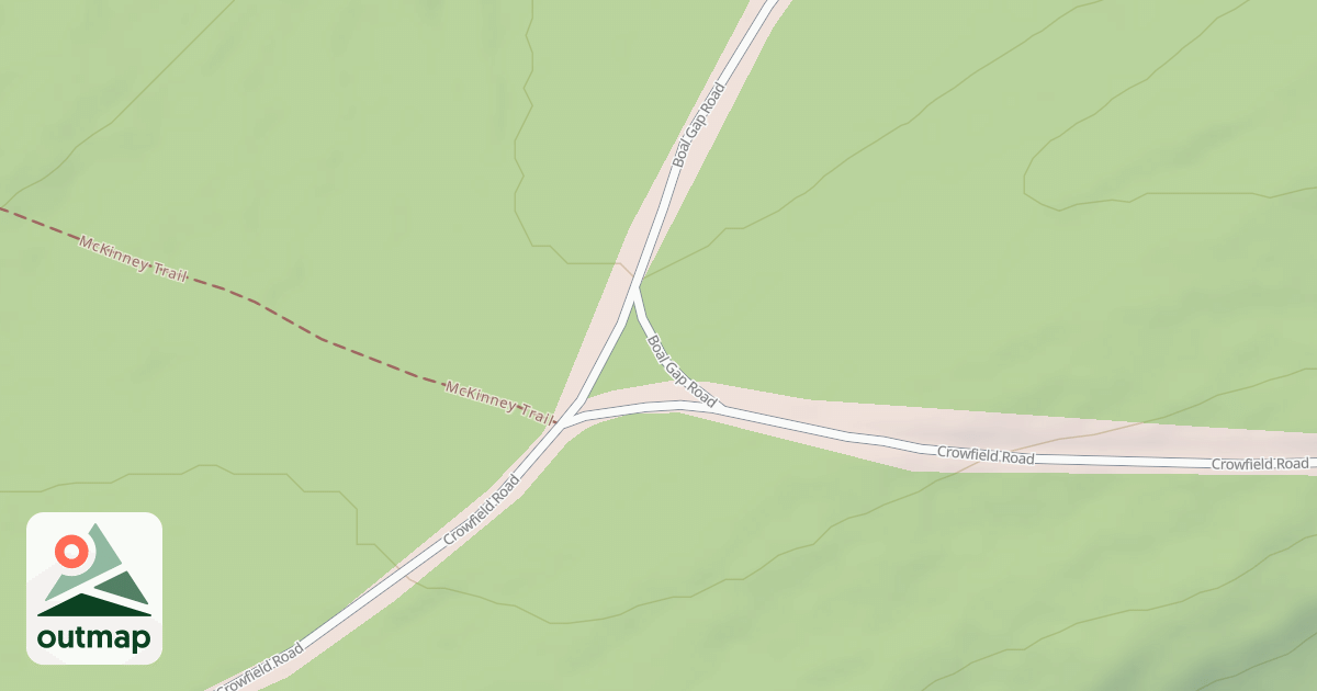 Map of Rothrock State Forest Seven Mountains Snowmobile Trails