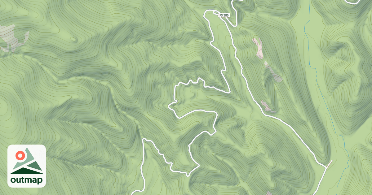 Map of UPPER LEWELLING