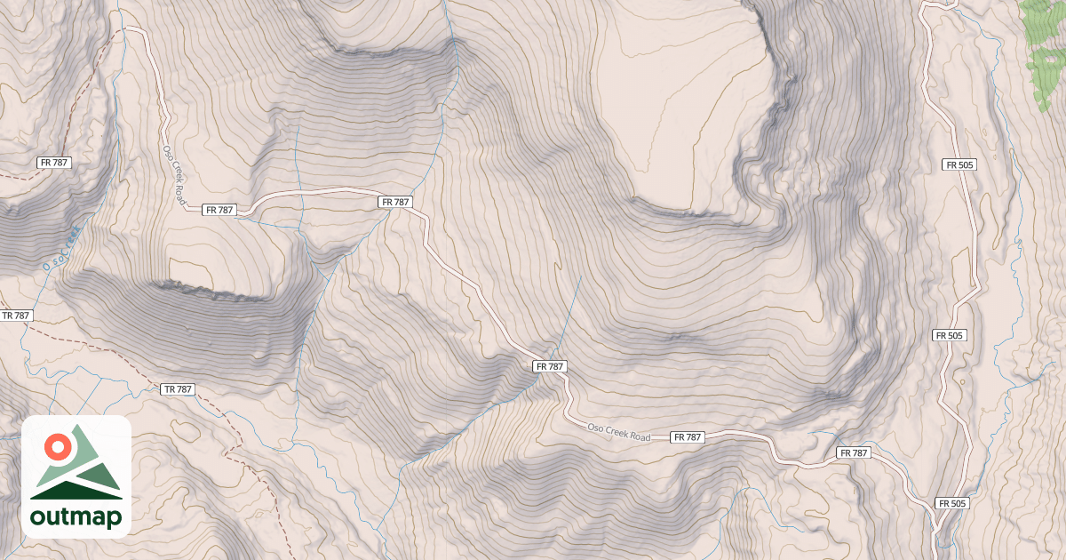 Map of OSO CR