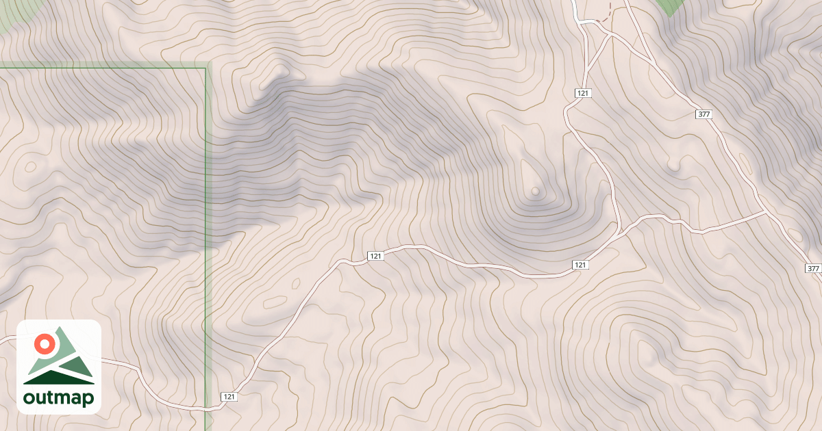 Map of KING'S CANYON