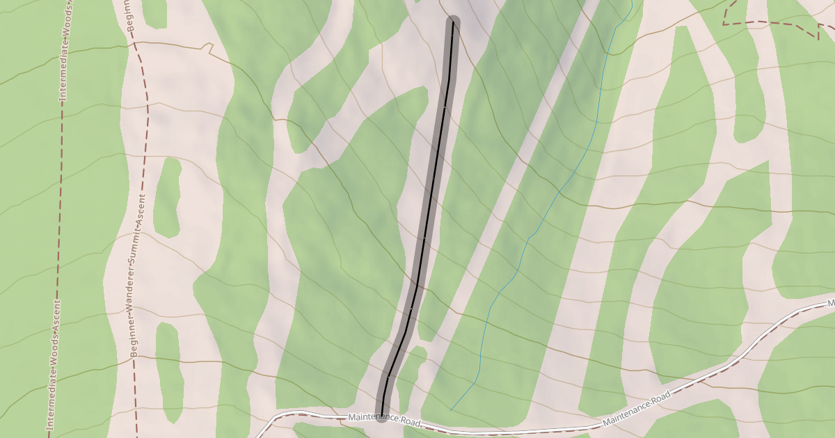 Map preview of Lower Slalom Glade