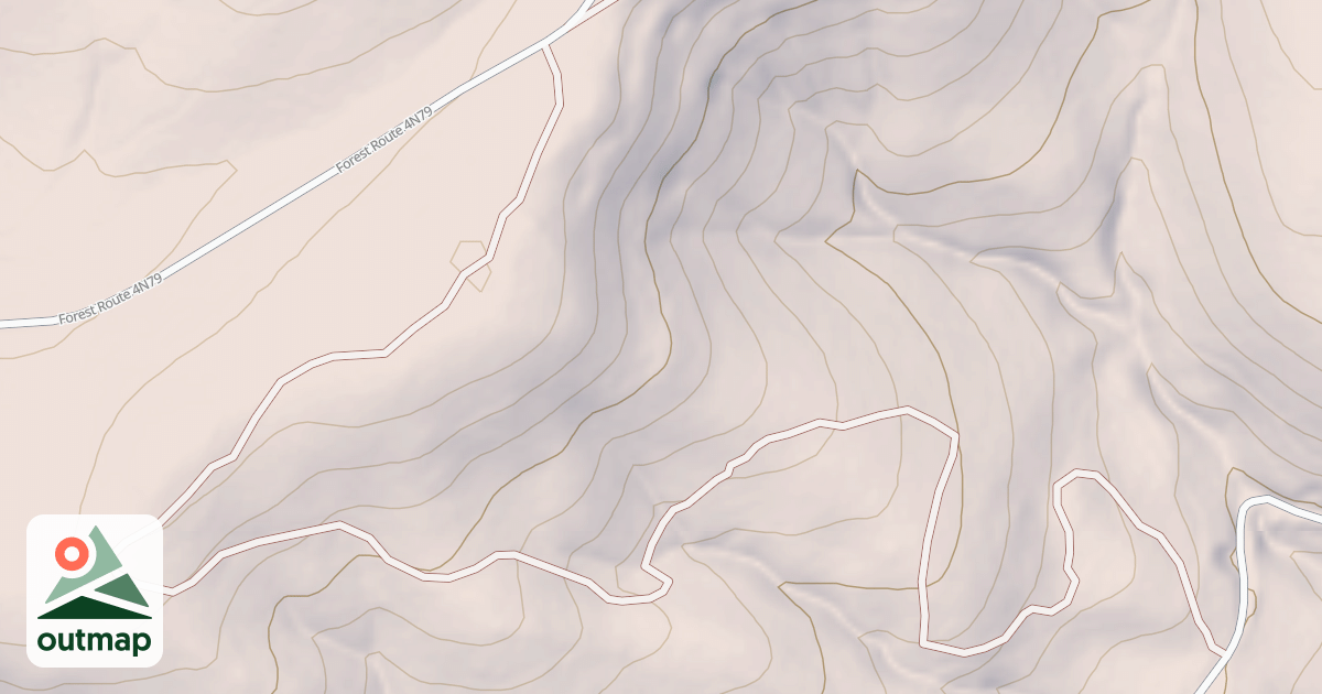 Map of CRANDALL PK OHV-M/C
