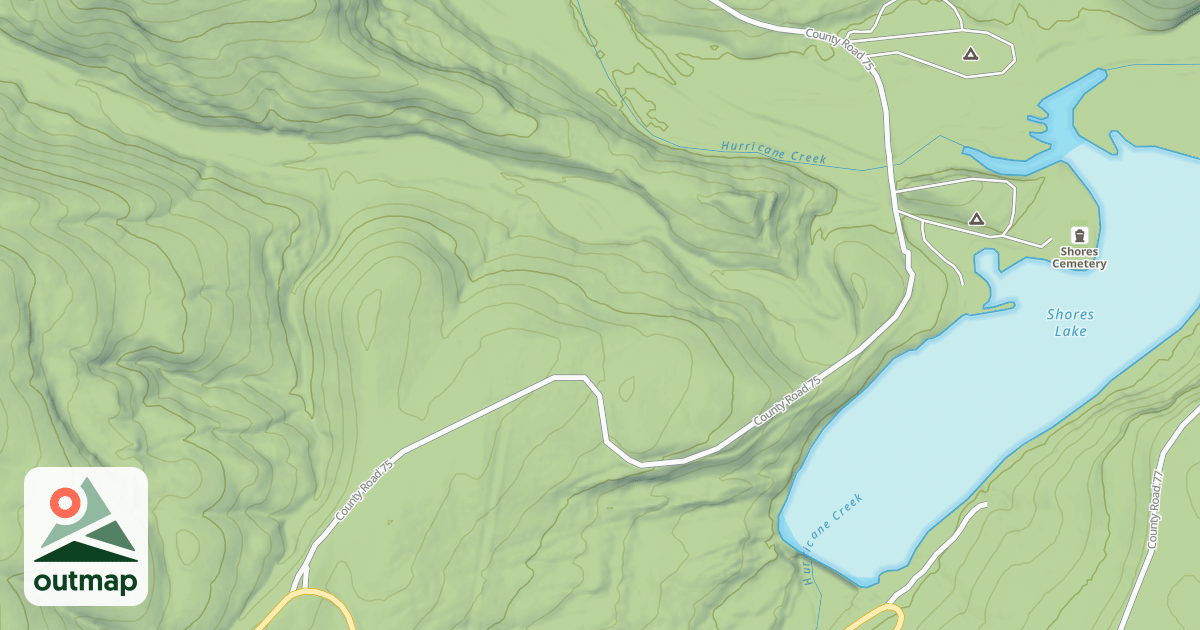 Map of BLISS RIDGE