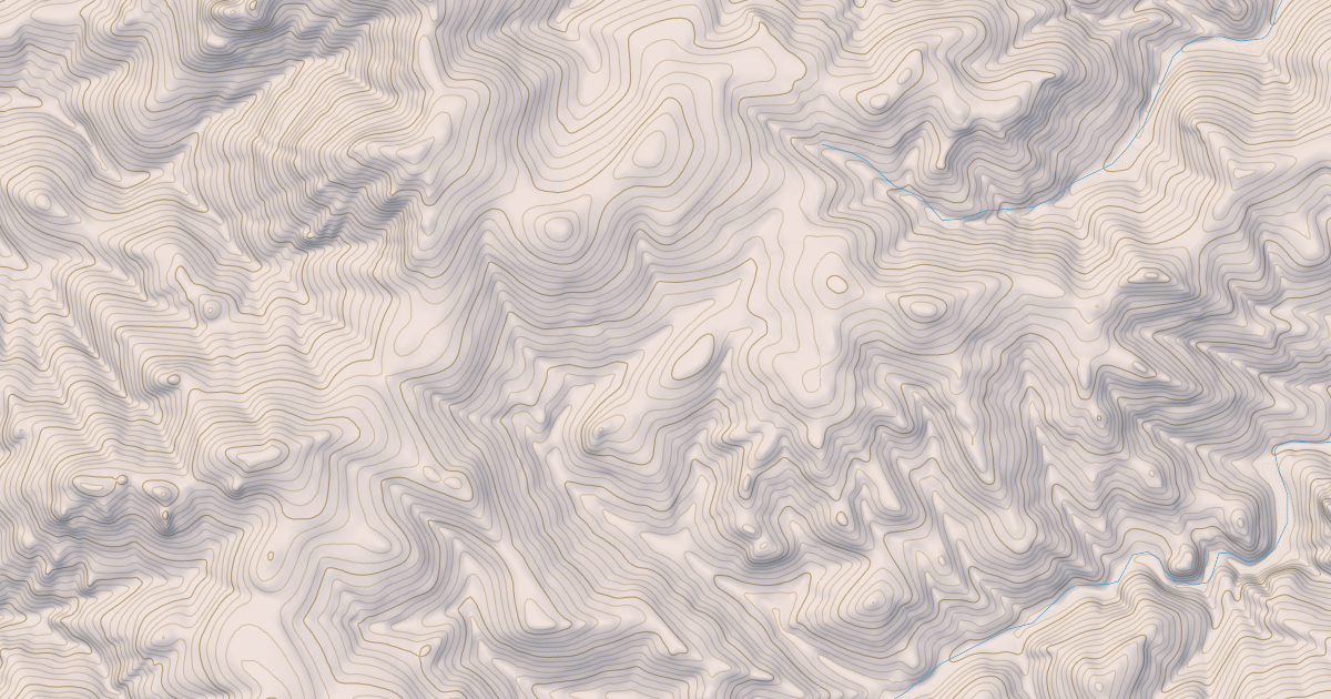 Map preview of UPPER BLIND BRIDGER