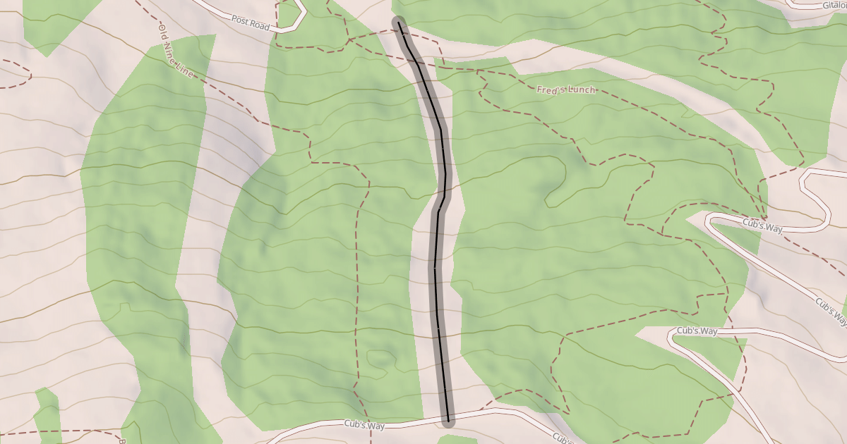 Map preview of Ledges - Lower
