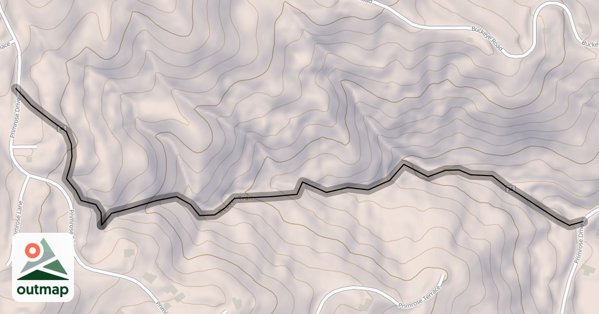 Map of Beaver Trail