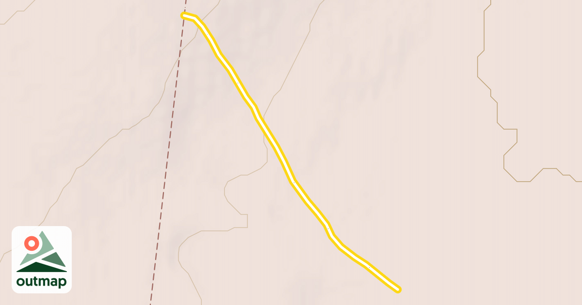 Map of N Wolf Connector Trail