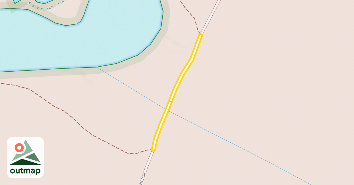 Map of J. Harry Rich Trail