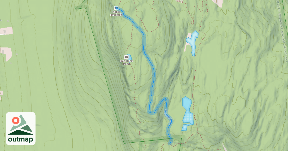 Map of Summit Trail