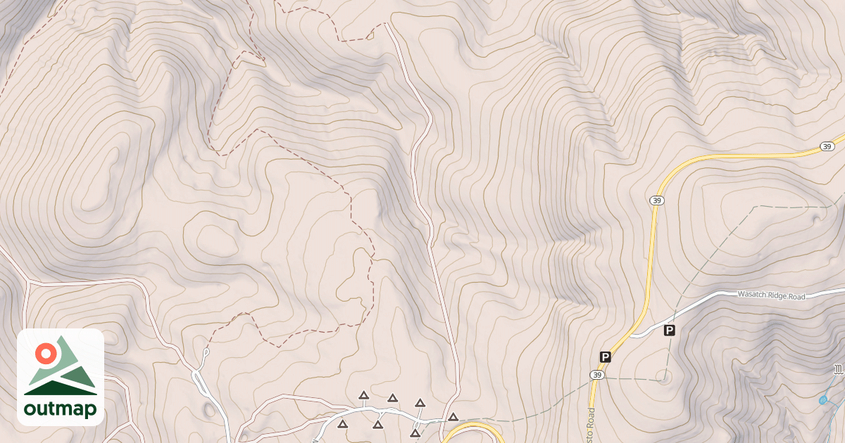 Map of MITCHELL HOLLOW ATV