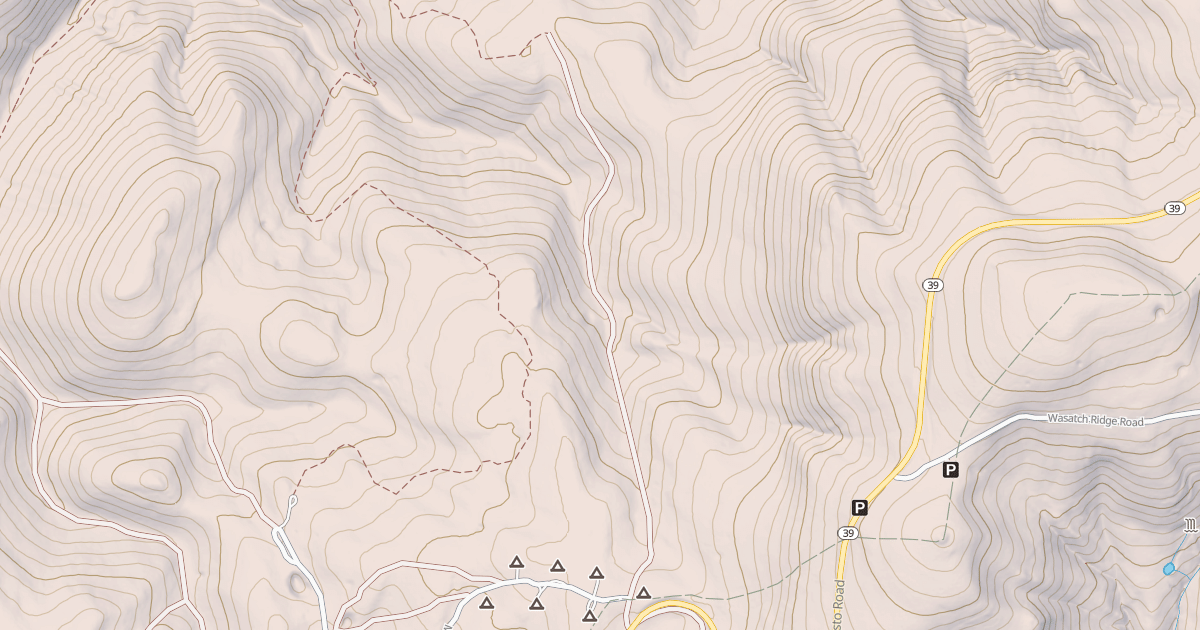 Map preview of MITCHELL HOLLOW ATV