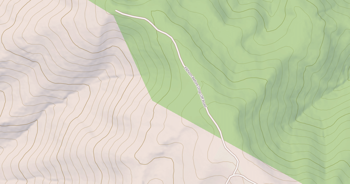 Map preview of ELKHORN BEFORE DROP OFF