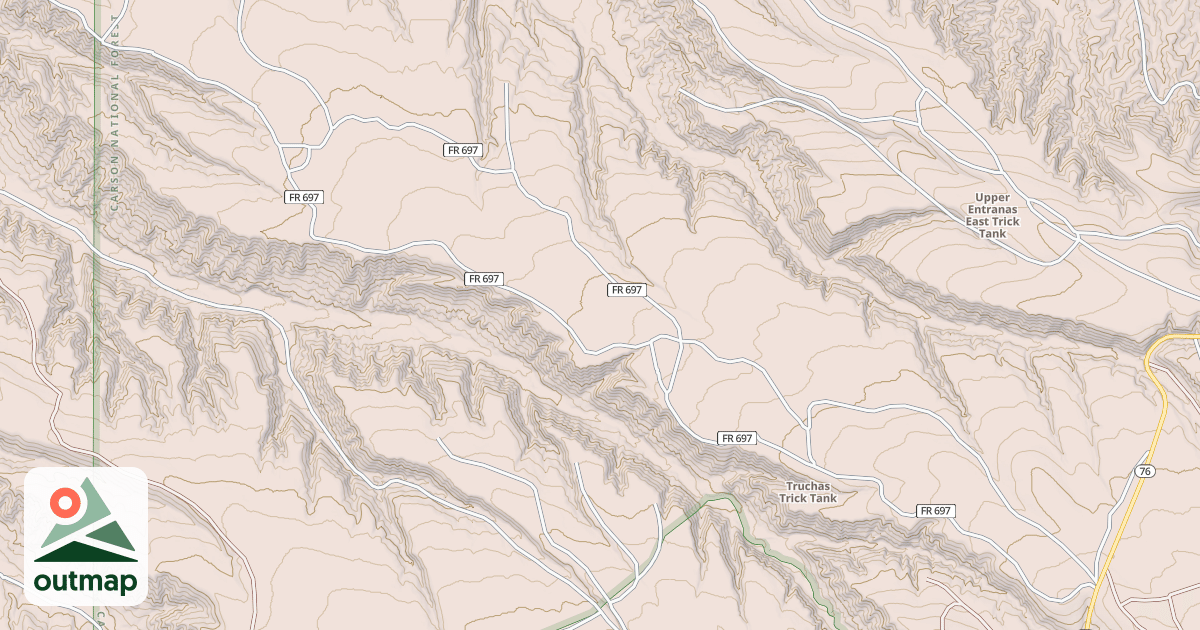 Map of RUEDAS