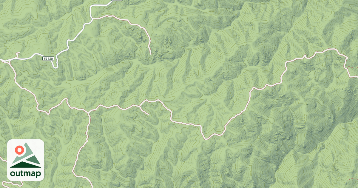 Map of POWERLINE EAST
