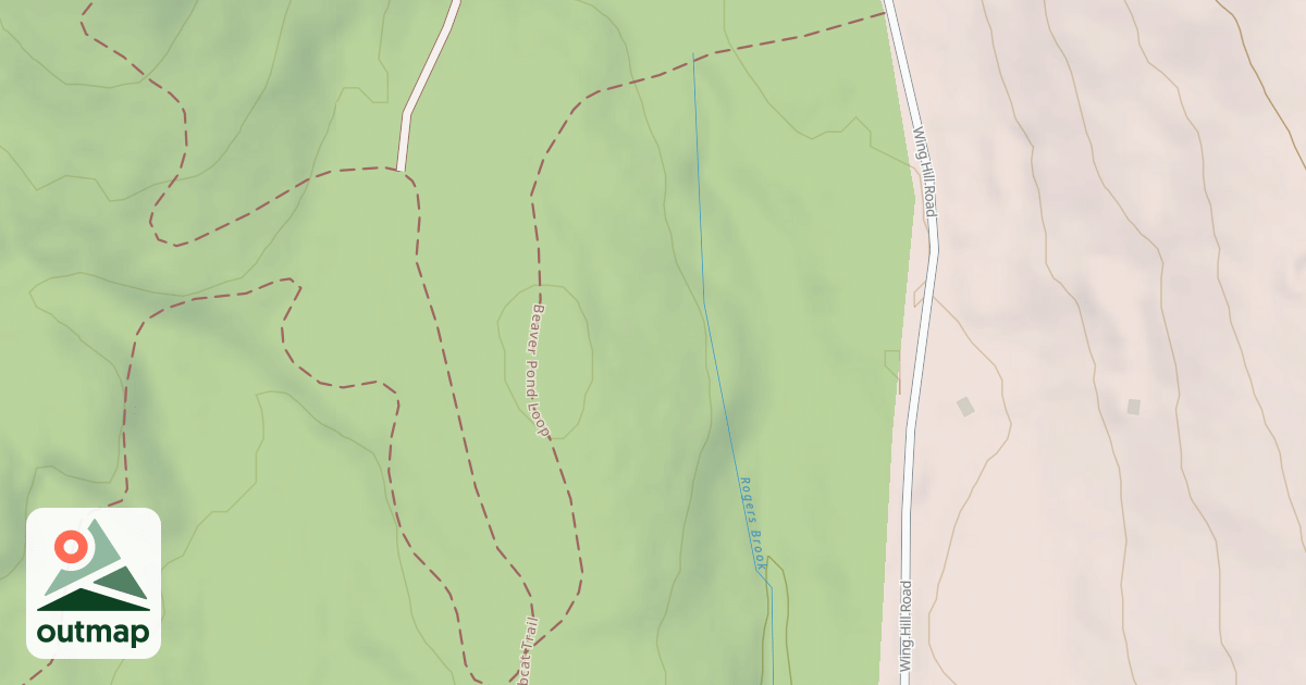 Map of Beaver Pond Loop