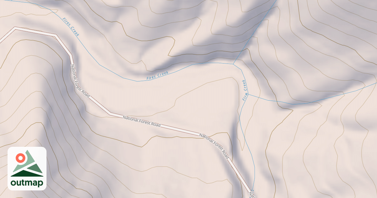 Map of BOTTOM CAMP