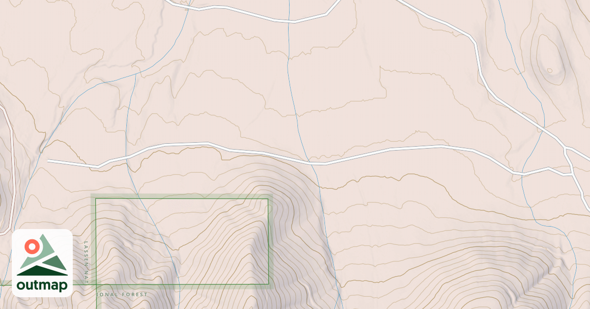 Map of BENTON EAST